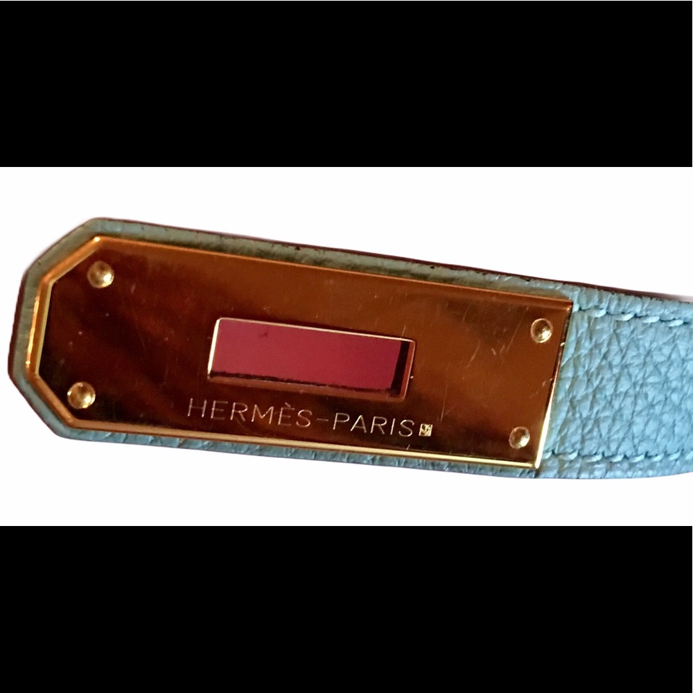 Hermes Birkin Bleu Atoll Receipt, Authenticated 👜 - Picture 5 of 9